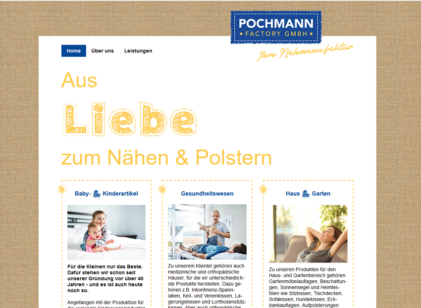 Pochmann | Relaunch Website
